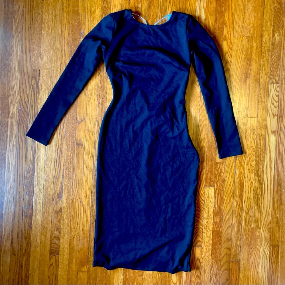 Lulu’s body con dress black size M